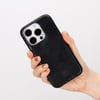 Bouletta Apple iPhone 15 Pro Uyumlu Deri Arka Kapak F360 RST1