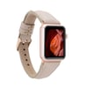 Bouletta Apple Watch Uyumlu Deri Kordon 38-40-41mm Slim ERC3 Bej