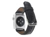 Bouletta Apple Watch Uyumlu Deri Kordon 42-44-45mm RST1 Siyah