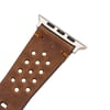 Bouletta Apple Watch Uyumlu Deri Kordon Vigo 42-44-45mm G19 Taba