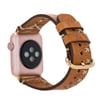 Bouletta Apple Watch Uyumlu Deri Kordon 42-44-45mm Aqua V18 Taba