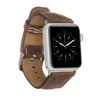 Bouletta Apple Watch Uyumlu Deri Kordon 42-44-45mm G2 Kahverengi