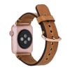 Bouletta Apple Watch Uyumlu Deri Kordon 38-40-41mm Roma G19 Taba