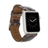 Bouletta Apple Watch Uyumlu Deri Kordon 42-44-45mm Kamuflaj Bej