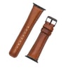 Bouletta Apple Watch Uyumlu Deri Kordon 38-40-41mm RTST2EF Taba