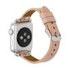 Bouletta Apple Watch Uyumlu Deri Kordon 38-40-41mm ST NU1 Pembe