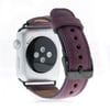 Bouletta Apple Watch Uyumlu Deri Kordon 38-40-41mm G7 Mor