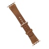 Bouletta Apple Watch Uyumlu Deri Kordon 38-40-41mm Roma G19 Taba