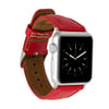 Bouletta Apple Watch Uyumlu Deri Kordon 38-40-41mm ERC2 Kırmızı