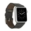 Bouletta Apple Watch Uyumlu Deri Kordon 42-44-45mm BT Siyah