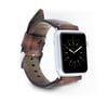 Bouletta Apple Watch Uyumlu Deri Kordon 42-44-45mm SM26 Kahve