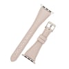 Bouletta Apple Watch Uyumlu Deri Kordon 38-40-41mm Slim ERC3 Bej