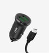 C481 Çevre Dostu 12W Micro USB Kablolu Araç Şarj Aleti