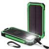 POWERBANK / TAŞINABİLİR ŞARJ CİHAZI   Deji DJ-OL02 Güneş Enerjisi İle Şarj Olabilen Led  Fenerli 10.000 mAh Tank Kasa Powerbank