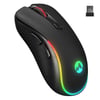 Everest SM-W75 X-Rapid Şarjlı Ergonomik Optik Kablosuz Mouse