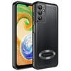 Galaxy A04S Kılıf Kamera Korumalı Logo Gösteren Zore Omega Kapak