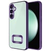 Galaxy A05S Kılıf Kamera Korumalı Logo Gösteren Zore Omega Kapak