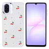 Galaxy A07 Kılıf Airbag Tasarımlı Simli Şeffaf Zore Kutup Kapak
