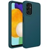 Galaxy A13 4G Kılıf Metal Çerçeve ve Buton Tasarımlı Silikon Zore Luna Kapak