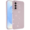 Galaxy A17 Kılıf Kamera Korumalı Simli Lüks Zore Koton Kapak