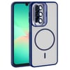 Galaxy A17 Kılıf Standlı ve Kamera Lens Hediyeli Zore Etro Kapak
