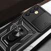 Galaxy A25 Kılıf Magnetik Standlı Kamera Korumalı Zore Sürgülü Vega Kapak