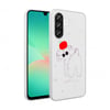 Galaxy A26 Kılıf Şeffaf Figürlü Zore Folk Sert Kapak