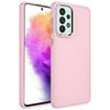 Galaxy A33 5G Kılıf Metal Çerçeve ve Buton Tasarımlı Silikon Zore Luna Kapak