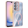 Galaxy A36 Kılıf Standlı ve Kamera Lens Hediyeli Zore Etro Kapak