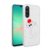 Galaxy A56 Kılıf Şeffaf Figürlü Zore Folk Sert Kapak