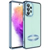 Galaxy A73 Kılıf Kamera Korumalı Logo Gösteren Zore Omega Kapak