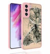 Galaxy S21 FE Kılıf Desenli Kamera Korumalı Parlak Zore Nora Kapak