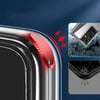Galaxy S21 Ultra Kılıf Standlı Şeffaf Silikon Zore L-Stand Kapak