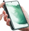 Galaxy S22 Kılıf Zore Kalemli Kıpta Kapak