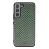 Galaxy S22 Plus Kılıf ​Kajsa Pearl Pattern Hakiki Deri Kapak