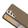 Galaxy S24 FE Kılıf M-safe Şarj Özellikli Karbon Fiber Görünümlü Zore Gros Kapak