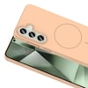 Galaxy S24 FE Kılıf Magsafe Şarj Özellikli Zore Ruby Silikon Kapak