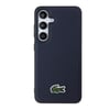 Galaxy S24 Kılıf Lacoste Orjinal Lisanslı PU Pike Desenli Arka Yüzey İkonik Timsah Dokuma Logolu Kapak