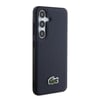 Galaxy S24 Kılıf Lacoste Orjinal Lisanslı PU Pike Desenli Arka Yüzey İkonik Timsah Dokuma Logolu Kapak