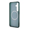 Galaxy S24 Kılıf Lacoste Orjinal Lisanslı M-safe Şarj Özellikli Çift Katmanlı Timsah Logolu Blend Monogram Kapak