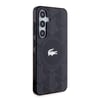 Galaxy S24 Kılıf Lacoste Orjinal Lisanslı M-safe Şarj Özellikli Çift Katmanlı Timsah Logolu Blend Monogram Kapak