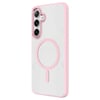 Galaxy S24 Kılıf Magsafe Şarj Özellikli Zore Krom Magsafe Silikon Kapak