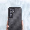 Galaxy S24 Plus Kılıf Aramid Karbon Fiber M-safe Özellikli Wlons Radison Kapak