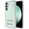 Galaxy S24 Plus Kılıf Kamera Korumalı Logo Gösteren Zore Omega Kapak