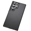 Galaxy S24 Ultra Kılıf Aramid Karbon Fiber M-safe Özellikli Wlons Radison Kapak