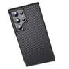 Galaxy S24 Ultra Kılıf Aramid Karbon Fiber M-safe Özellikli Wlons Radison Kapak