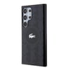 Galaxy S24 Ultra Kılıf Lacoste Orjinal Lisanslı M-safe Şarj Özellikli Çift Katmanlı Timsah Logolu Blend Monogram Kapak
