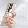 Galaxy S24 Ultra Kılıf M-safe Şarj Özellikli Wlons Standlı Efsane Kapak