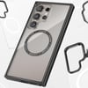 Galaxy S24 Ultra Kılıf M-safe Şarj Özellikli Casebang Body Frame Kapak
