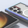 Galaxy S24 Ultra Kılıf M-safe Şarj Özellikli Airbagli Raptic Shield Serisi Şeffaf Arka Yüzey Kapak